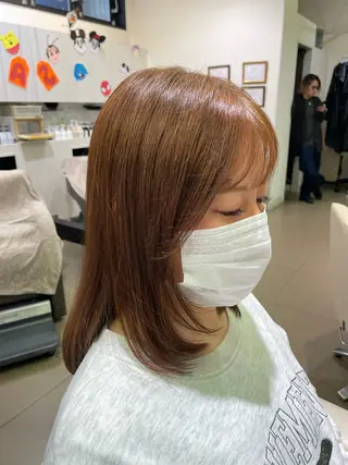 ミディアム jouir_ yukiのヘアスタイル