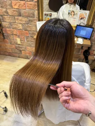 ロング 古川 流久のヘアスタイル