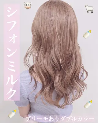 ロング カラー パーマ ヘアアレンジ メンズ キッズ ネイル マツエク・マツパ 🫧渋谷美容師 たくみ🫧のヘアスタイル