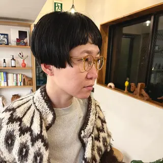 ショート 宇野澤 銘のヘアスタイル