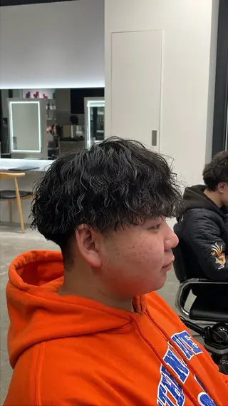 パーマ メンズ byfifth天神/ メンズパーマ特化美涼のヘアスタイル