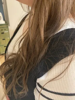 ロング カラー 韓国hair ·͜· watanabeのヘアスタイル