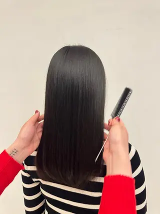 セミロング 庄田 弥澄のヘアスタイル