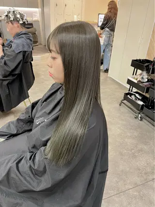 ロング 韓国ヘア/ 髪質改善特化谷名勇輝のヘアスタイル