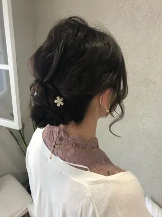 ロング 阿部 美咲のヘアスタイル