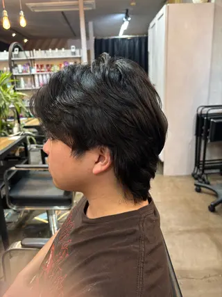 パーマ メンズ 💜髪質改善/ 艶カラー/ミナ🩷のヘアスタイル