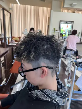 ショート パーマ メンズ 🧊メンズ特化🧊 高木航希のヘアスタイル