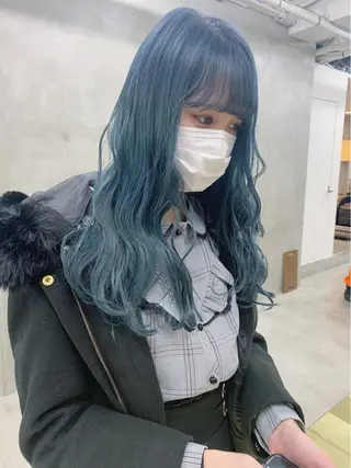 セミロング カラー 🐝 hachi🐝のヘアスタイル