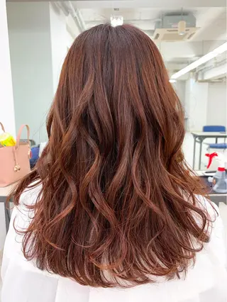 セミロング カラー AKALA HAIR 西宮店 Juriのヘアスタイル
