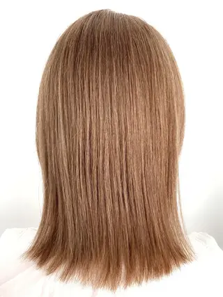 ミディアム 加藤 遥花のヘアスタイル