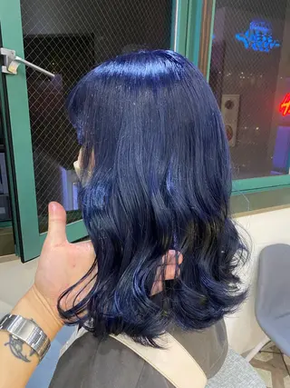 ミディアム カラー jill by gisel＿のヘアスタイル