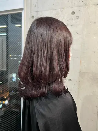 ミディアム カラー Ayaka🩰🎀 ガーリー/暖色♡のヘアスタイル