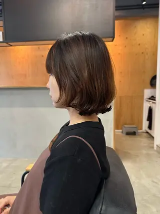 ミディアム note キシモト ハルカのヘアスタイル