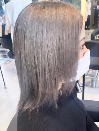 カラー 緑区/艶髪 🦋柿下のヘアスタイル