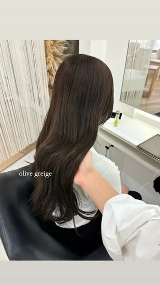 ロング Parve Mix/ 平 奈果🎀のヘアスタイル