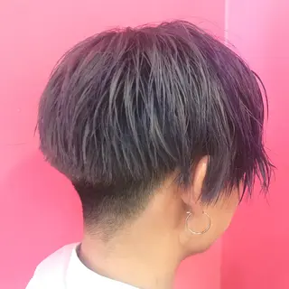ショート カラー メンズ Vir by browのヘアスタイル
