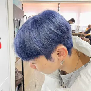 ショート 横浜🦋ハイトーン 🫐シャドウルーツのヘアスタイル