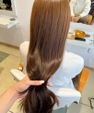 セミロング ☁️彦坂唯有/ 透明感カラー☁️のヘアスタイル
