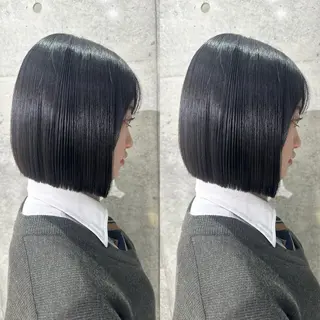 ミディアム ✨髪質改善特化✨副 店長椎葉信乃介のヘアスタイル