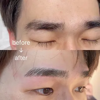 メンズ アイブロウ EYES YUNのマツエク・マツパデザイン