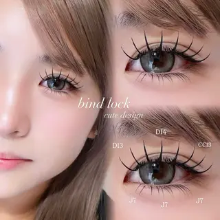 マツエク・マツパ CreBiA🩶 cocoroのマツエク・マツパデザイン