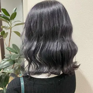 ミディアム カラー 韓国𝐻𝑎𝑖𝑟 🇰🇷🖤ハラのヘアスタイル