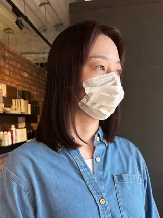 ミディアム 🐒みき ゆうか🐒のヘアスタイル