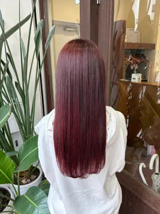 ロング カラー 髙木 優人のヘアスタイル