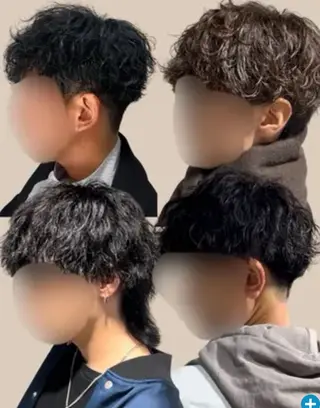 パーマ メンズ 👑駅近メンズサロン パーマ特化北千住👑のヘアスタイル