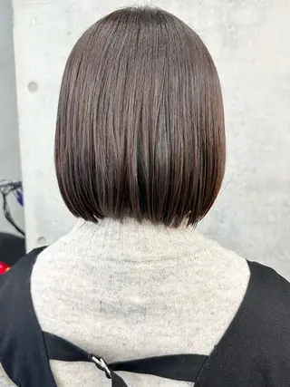 ミディアム ボブ/ゆるふわ ボブパーマ/とういのヘアスタイル