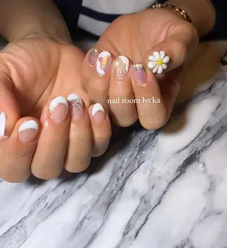 ネイル ﾈｲﾙﾙｰﾑﾘｯｶ 𝐦𝐚𝐲𝐮のネイルデザイン