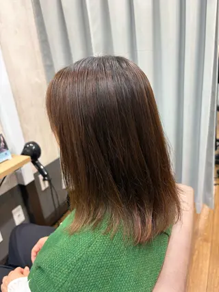 セミロング パーマ TELA HAIR 幕張本郷店　千尋のヘアスタイル
