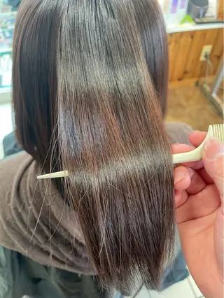 ミディアム 森山 凜のヘアスタイル