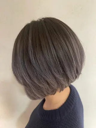 ミディアム 市村 正義のヘアスタイル