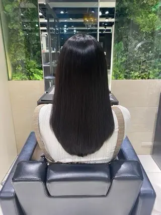 ロング カラー 盛れるピンクカラー 🎀スパ　みき🎀のヘアスタイル