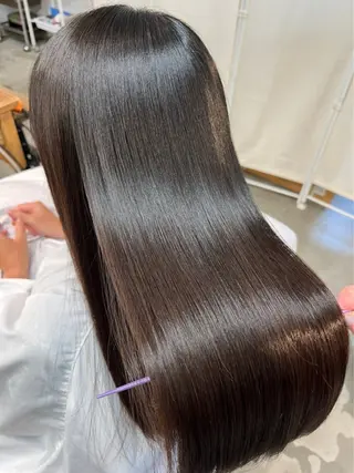 ロング カラー 新井 昌幸のヘアスタイル