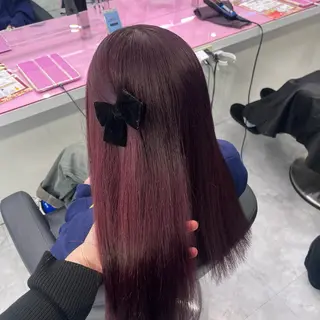 カラー akari🎀🤍 ガーリーstyleのヘアスタイル