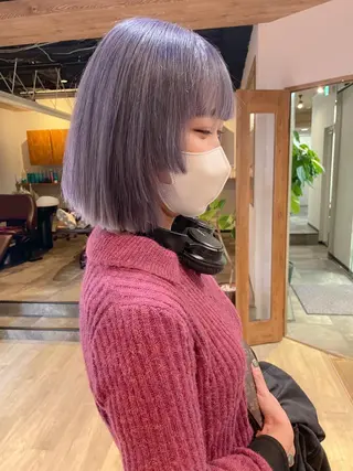 ショート カラー 髪質改善/ブリーチ 田代 龍我のヘアスタイル