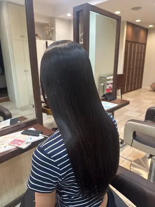 ロング 勝見 美春のヘアスタイル