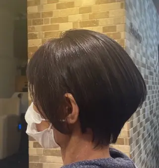 ショート 透明感カラー/ ツヤ髪 石田のヘアスタイル
