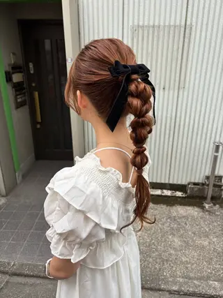 ロング ヘアアレンジ 西山梨々【5/1〜 復帰致します🌼】のヘアスタイル