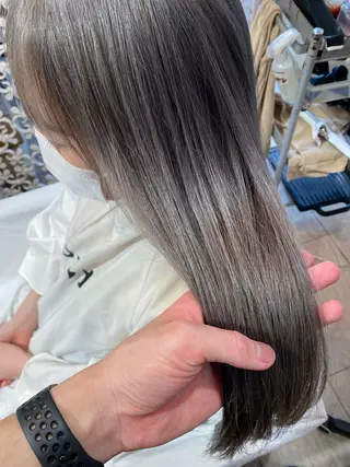 セミロング カラー 梅田中崎町髪質改善 /オキヒロト/エコルのヘアスタイル