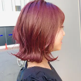 ミディアム カラー 当日予約OK⭕️ 佐藤太一のヘアスタイル