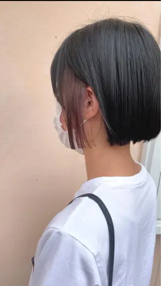 ショート カラー yui .のヘアスタイル