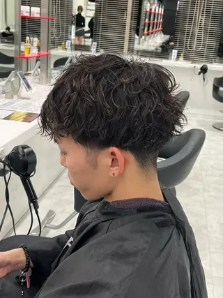 パーマ メンズ 🤍セット簡単パーマ 🤍TAMAKIのヘアスタイル