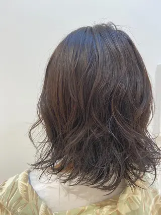 ミディアム カラー 髪質改善/うる艶ヘア HARUNAのヘアスタイル