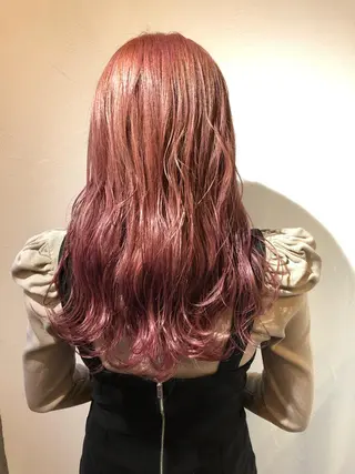 セミロング カラー ベイリコルド　アトリ 店長　宮城一真のヘアスタイル