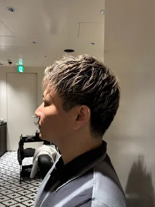 ショート 坂本虎太郎💈メンズ モデル募集中💈のヘアスタイル