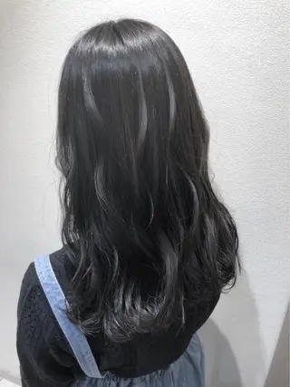 ロング カラー ヘアアレンジ 小白井 由美のヘアスタイル