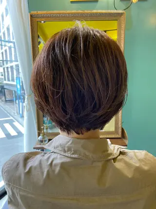 ショート 末石 智のヘアスタイル